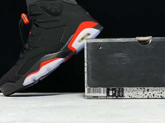 Cheap 384664-060 Infrared 6 Black Air OG Retro Jordan 0609